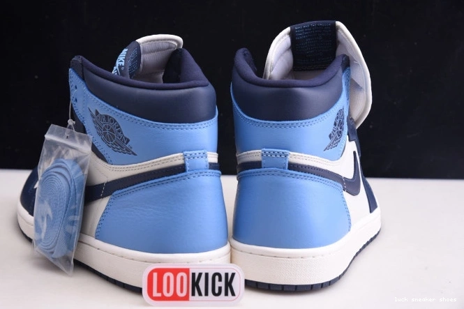 Rep LUCY Obsidian 555088-140 1 Air High Jordan Retro OG 0823